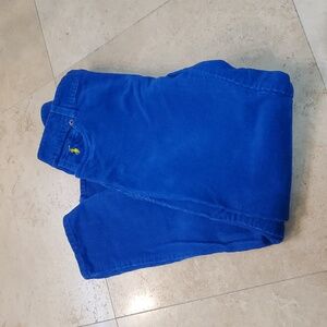 Ralph Lauren Blue Corduroy Skinny Pants